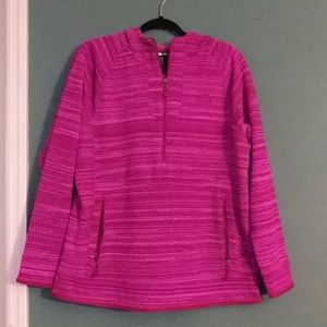 The North Face Womens Pink Half Zip with Hood